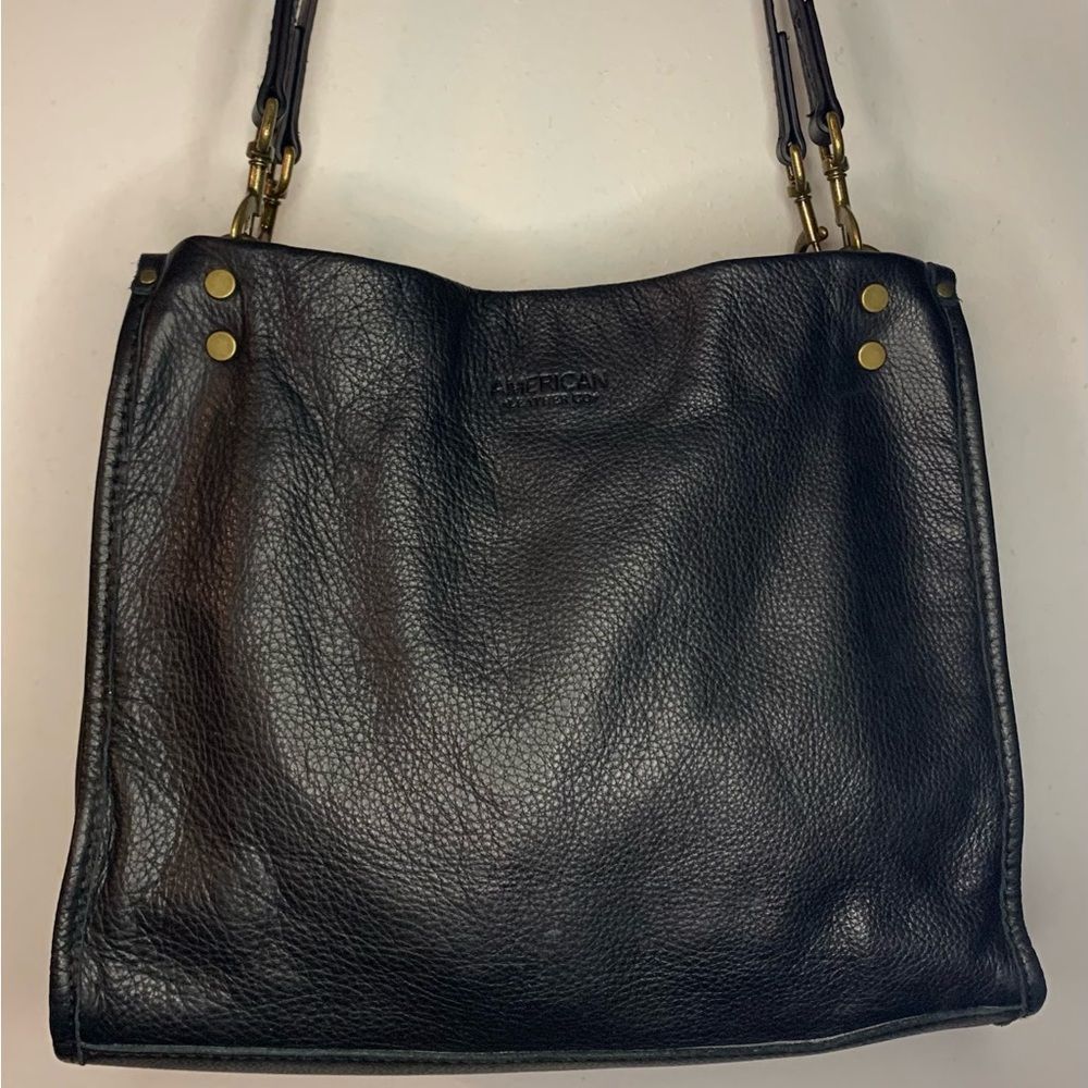 American Leather CO Black Leather Handbag